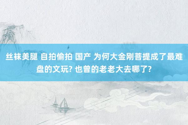 丝袜美腿 自拍偷拍 国产 为何大金刚菩提成了最难盘的文玩? 也曾的老老大去哪了?